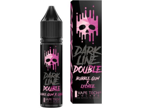 Premix Double Dark Line 5/15ml - Bubble Gum & Lychee